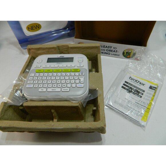 Brother PT-D210 P-Touch Label Maker QWERTY Keyboard Easy Label Formatting NEW - Picture 7 of 9